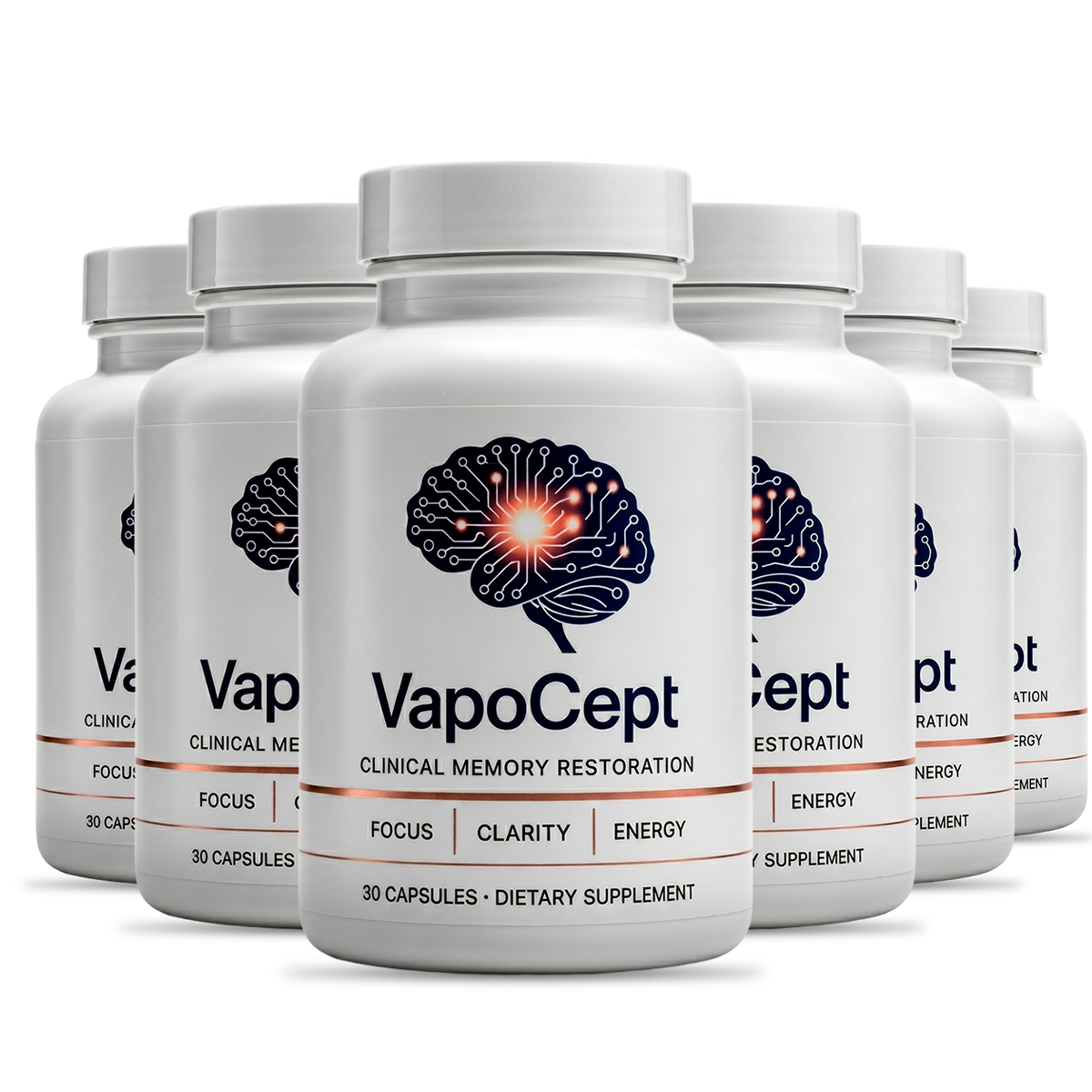 VapoCept supplement six-bottle package
